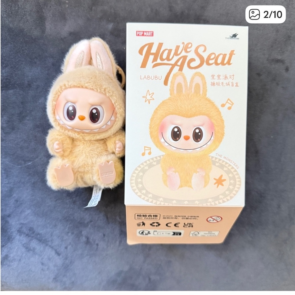 Pop Mart Have A Seat BaBa Figure